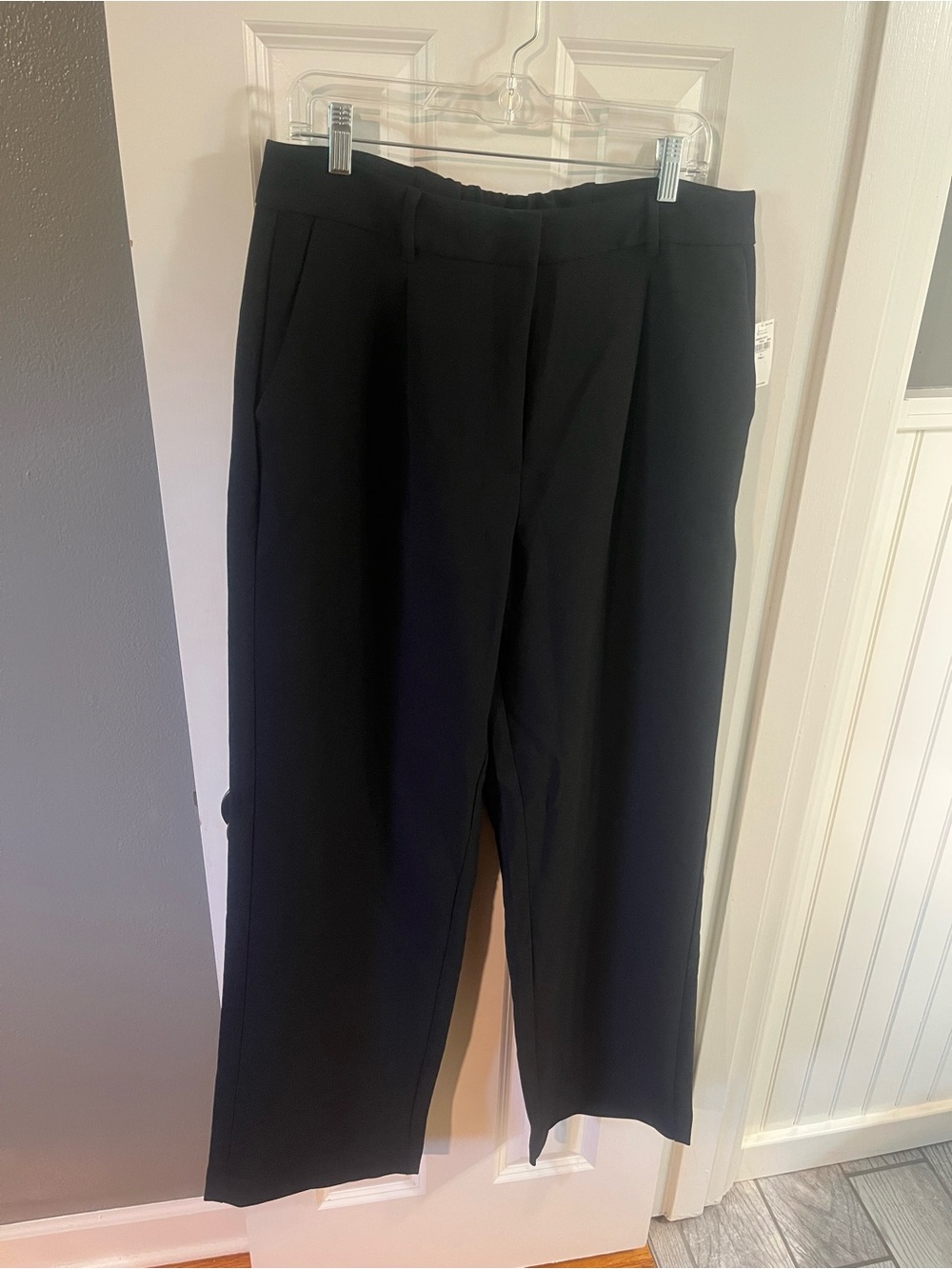 Old Navy Black Wide-Leg Trousers